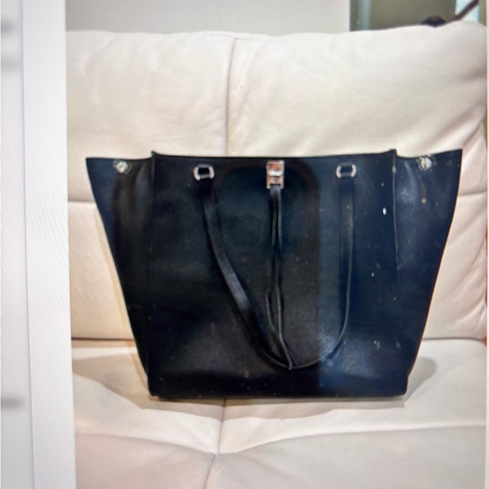 Elegant Black Tote Bag